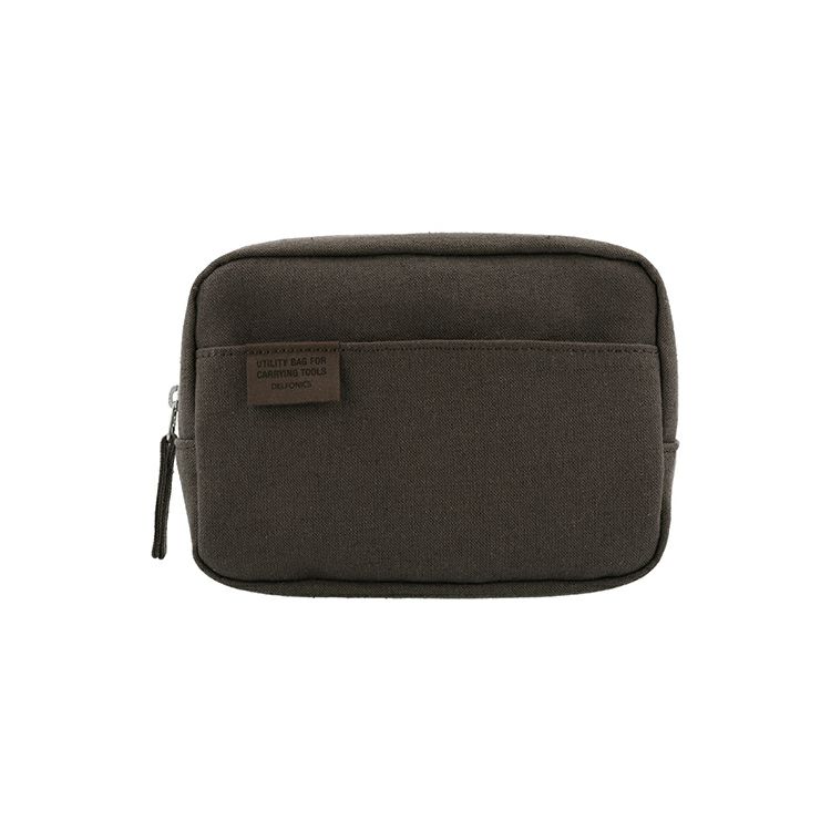 Delfonics "Laurel" Utility Pouch XS - Coffee Brown
