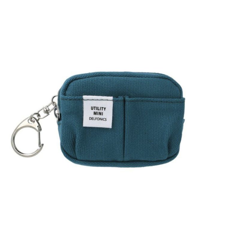 Delfonics Utility Pouch Keychain - Dark Green