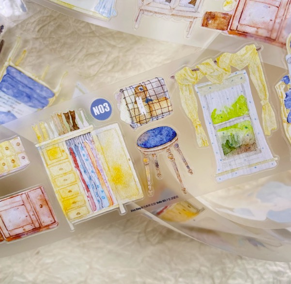 DingDing Kiss-cut PET Tape N03