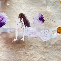 DingDing Kiss-cut PET Tape 47 - A Touch of Purple