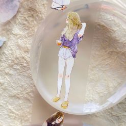 DingDing Kiss-cut PET Tape 47 - A Touch of Purple