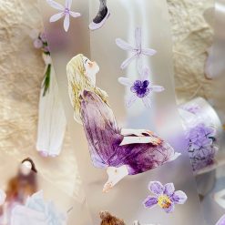DingDing Kiss-cut PET Tape 47 - A Touch of Purple