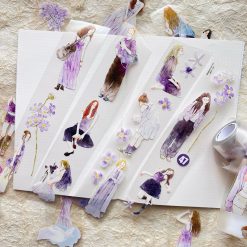 DingDing Kiss-cut PET Tape 47 - A Touch of Purple