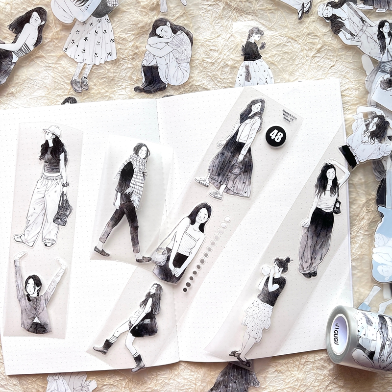 DingDing Kiss-cut PET Tape 48