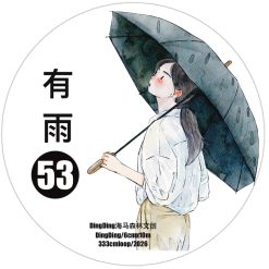 DingDing Kiss-cut PET Tape 53