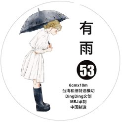DingDing Kiss-cut PET Tape 53