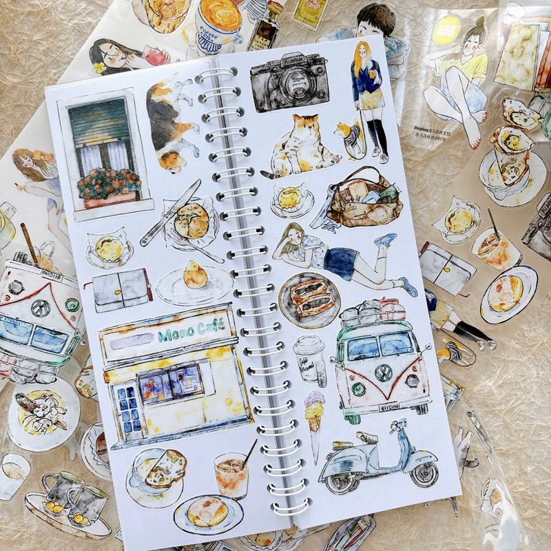 DingDing Kiss-cut PET Tape A58 — gallery