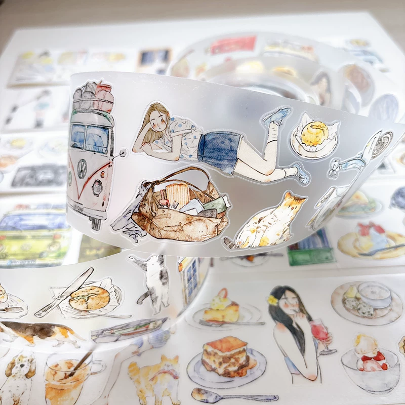 DingDing Kiss-cut PET Tape A58 — gallery
