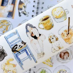 DingDing Kiss-cut PET Tape A58 — gallery