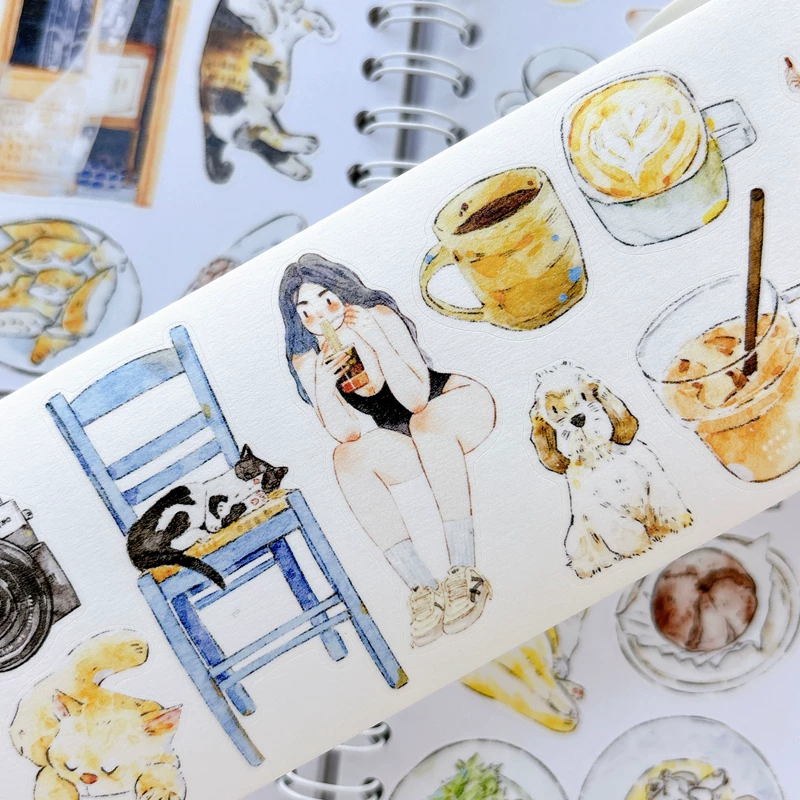 DingDing Kiss-cut PET Tape A58 — gallery