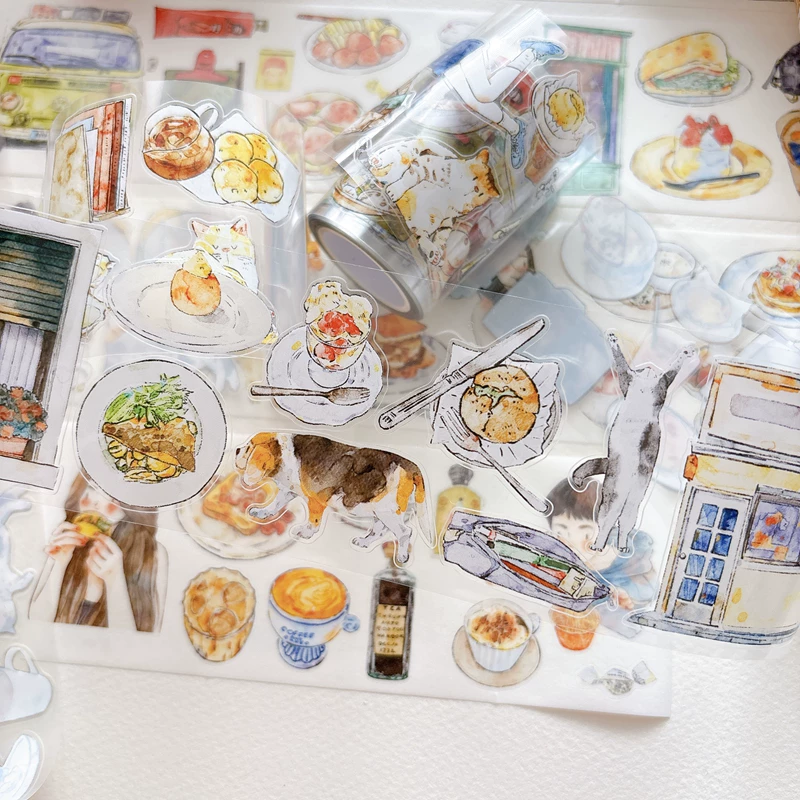 DingDing Kiss-cut PET Tape A58 — gallery