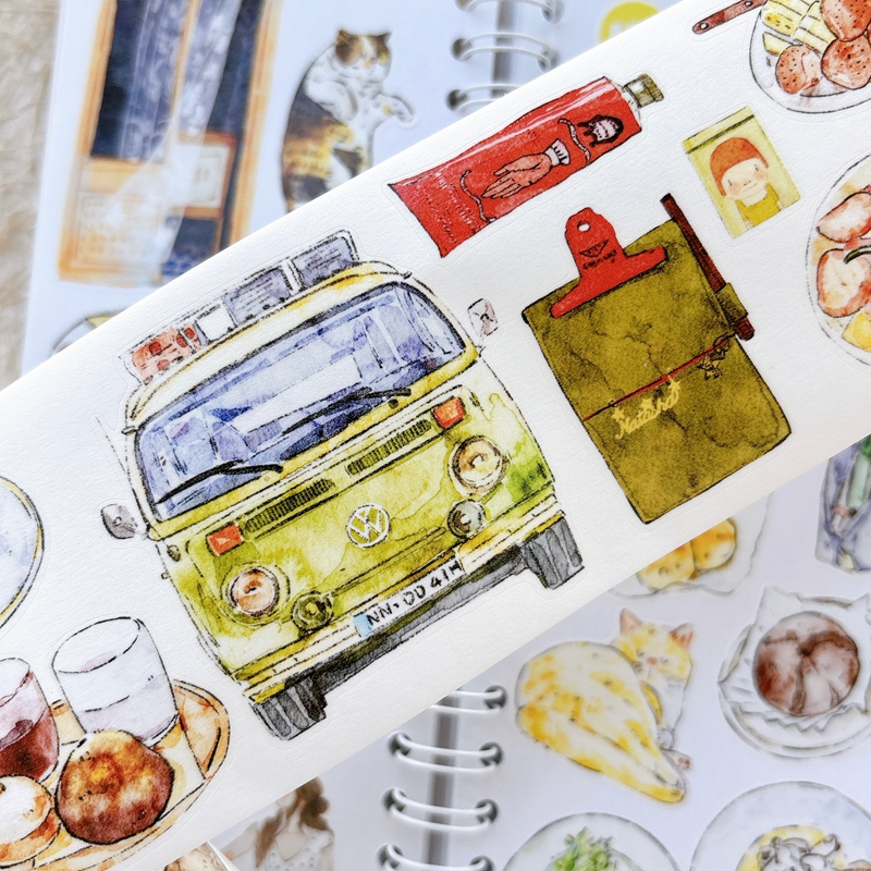 DingDing Kiss-cut PET Tape A58 — gallery
