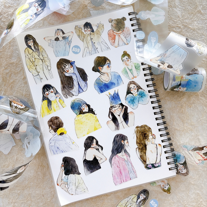 DingDing Kiss-cut PET Tape A59 — gallery