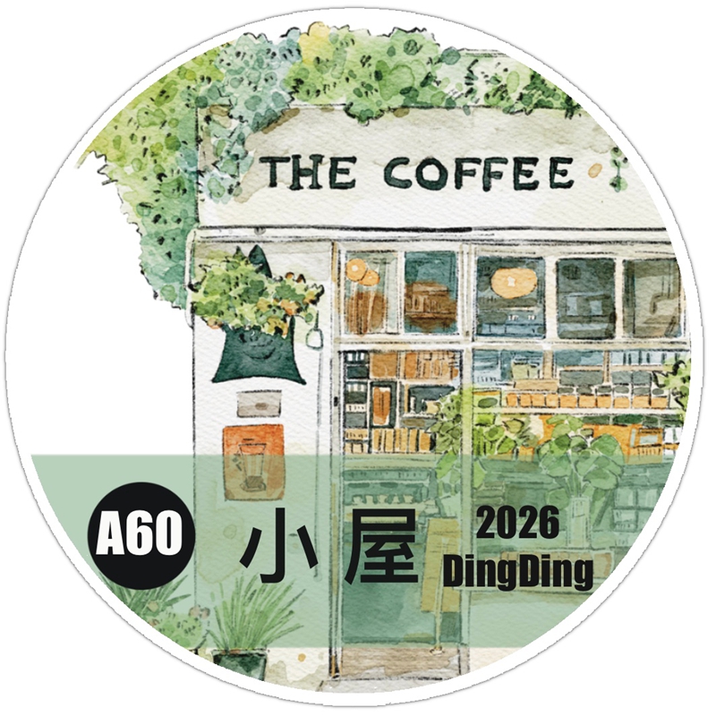 DingDing Kiss-cut PET Tape A60 — gallery