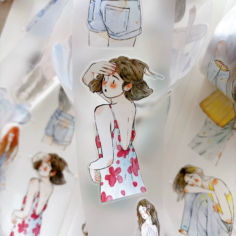 DingDing Kiss-cut PET Tape A61 — gallery