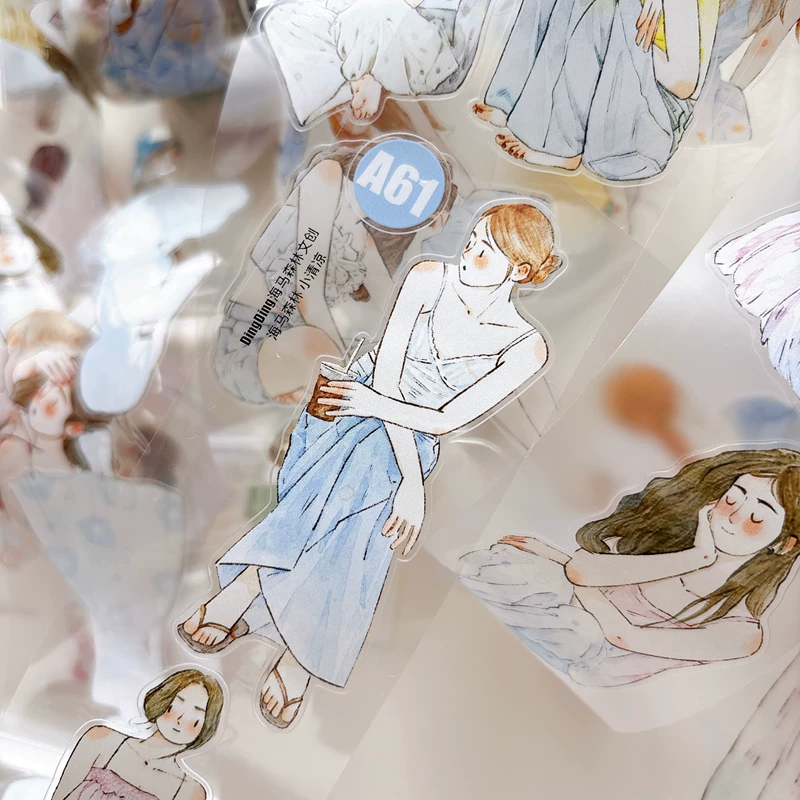 DingDing Kiss-cut PET Tape A61 — gallery