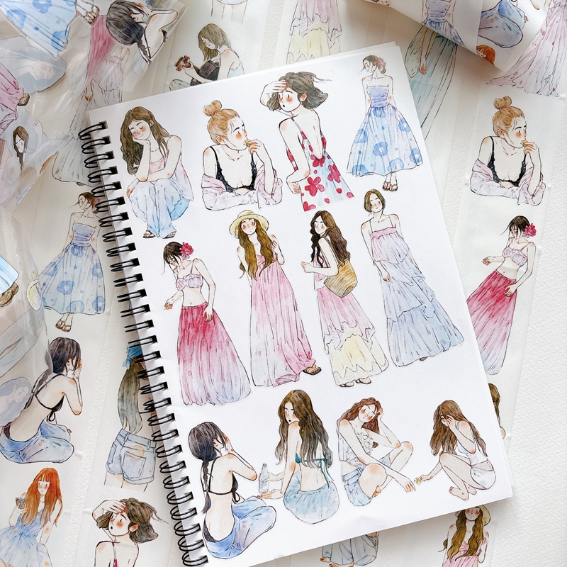 DingDing Kiss-cut PET Tape A61 — gallery