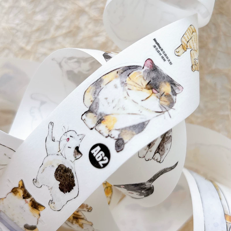 DingDing Kiss-cut PET Tape A62 — gallery