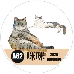 DingDing Kiss-cut PET Tape A62 — gallery