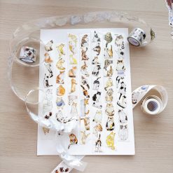 DingDing Kiss-cut PET Tape A62 — gallery