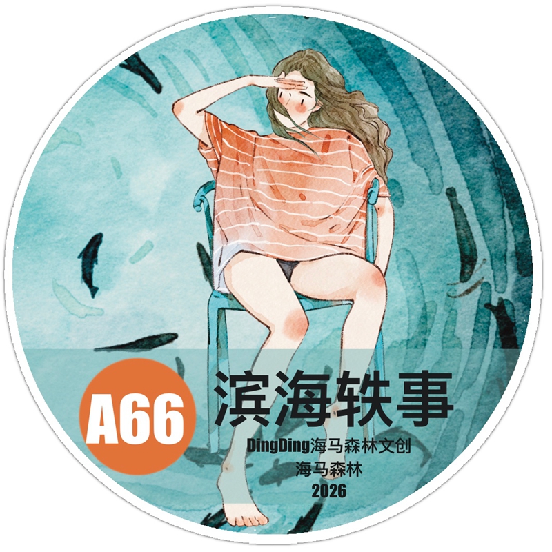 DingDing Kiss-cut PET Tape A66 — gallery