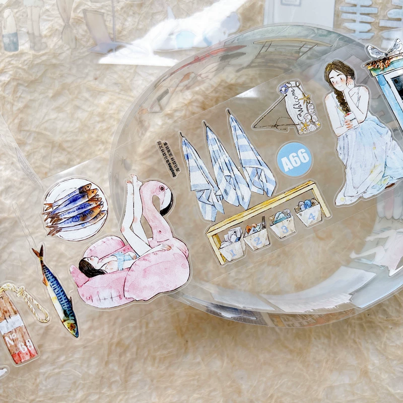 DingDing Kiss-cut PET Tape A66 — gallery