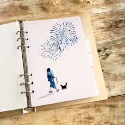 Miso Paper A5 Ring Binder Dividers Set