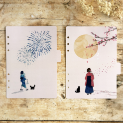 Miso Paper A5 Ring Binder Dividers Set