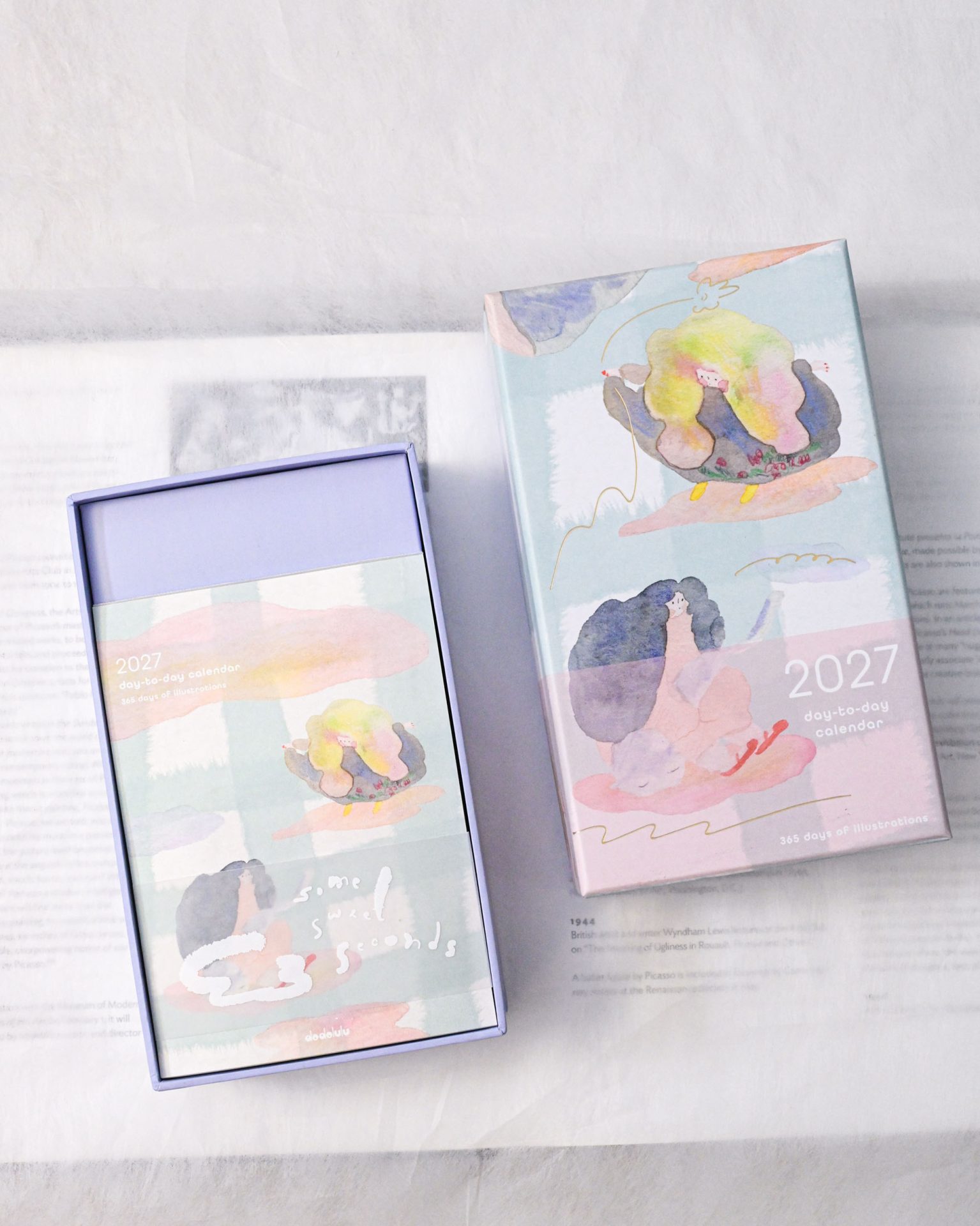 Dodolulu 2027 365 Day-to-Day Desk Calendar