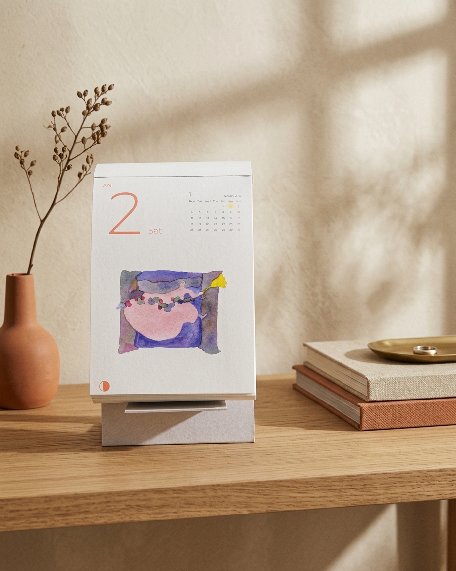 Dodolulu 2027 365 Day-to-Day Desk Calendar — gallery