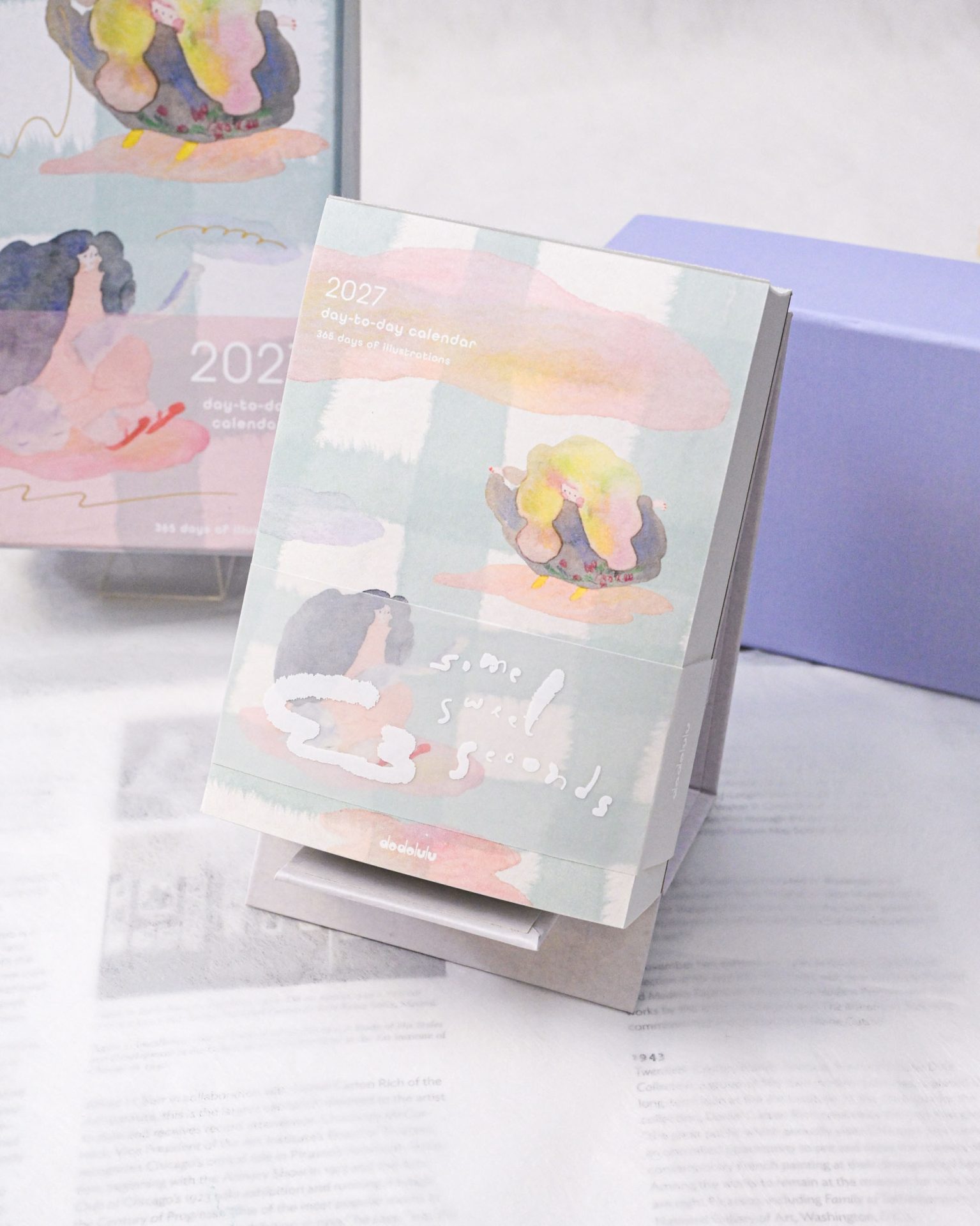 Dodolulu 2027 365 Day-to-Day Desk Calendar — gallery