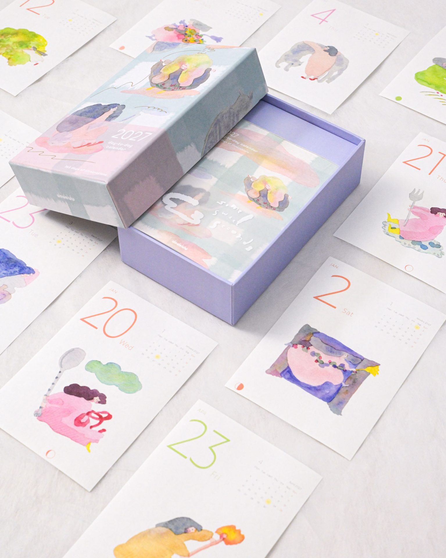 Dodolulu 2027 365 Day-to-Day Desk Calendar — gallery