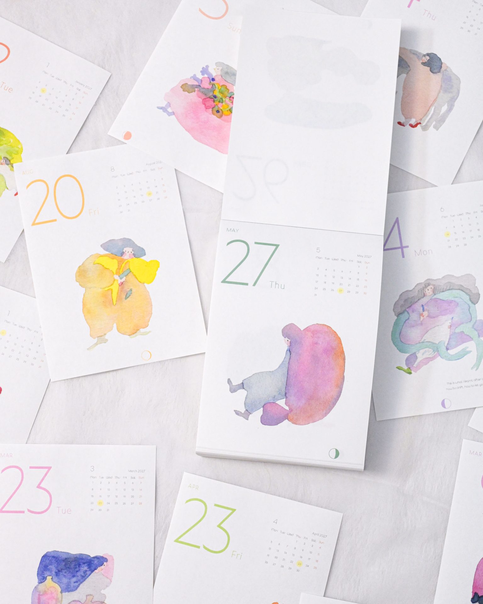 Dodolulu 2027 365 Day-to-Day Desk Calendar — gallery