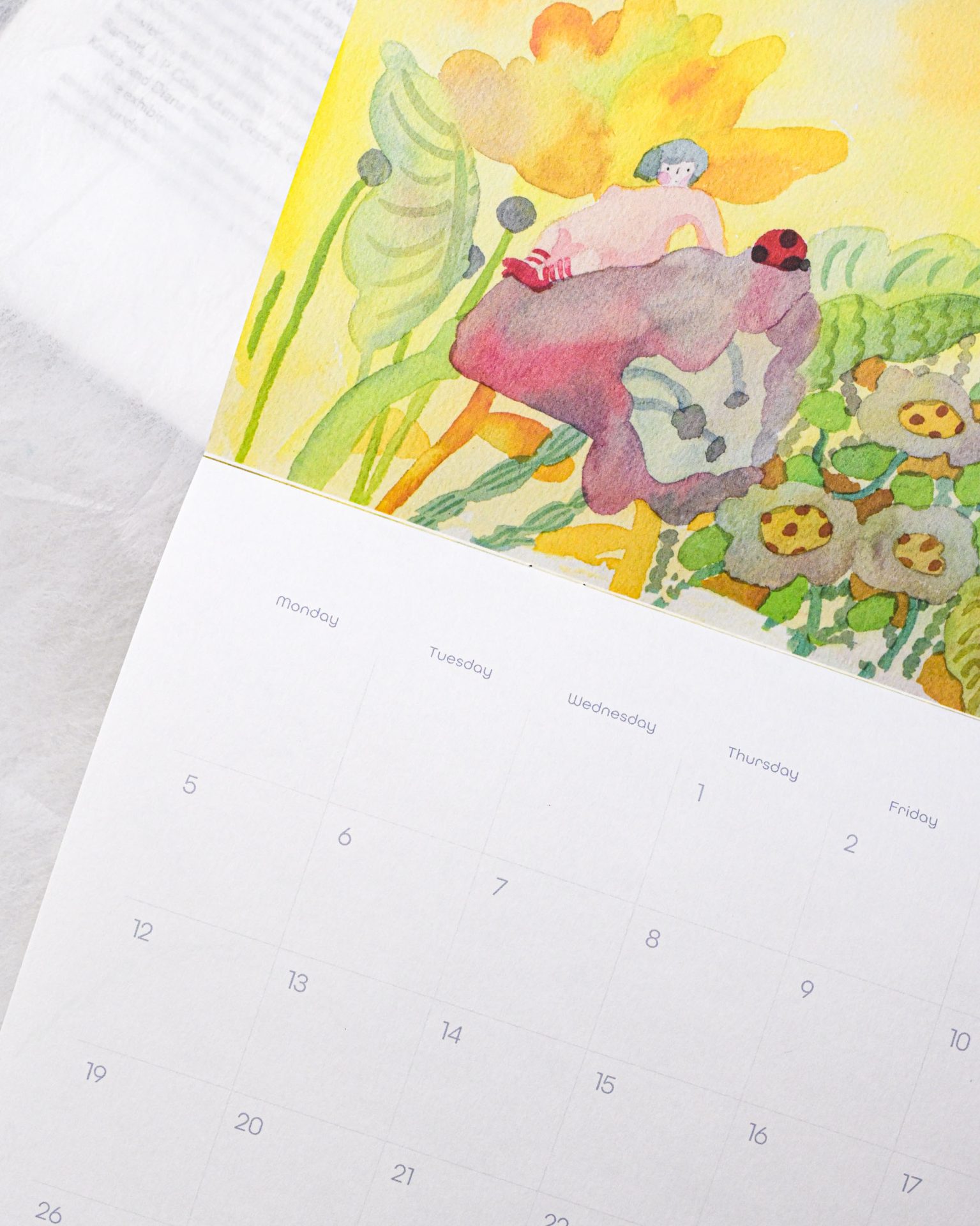 Dodolulu 2027 A4 Monthly Wall Calendar — gallery