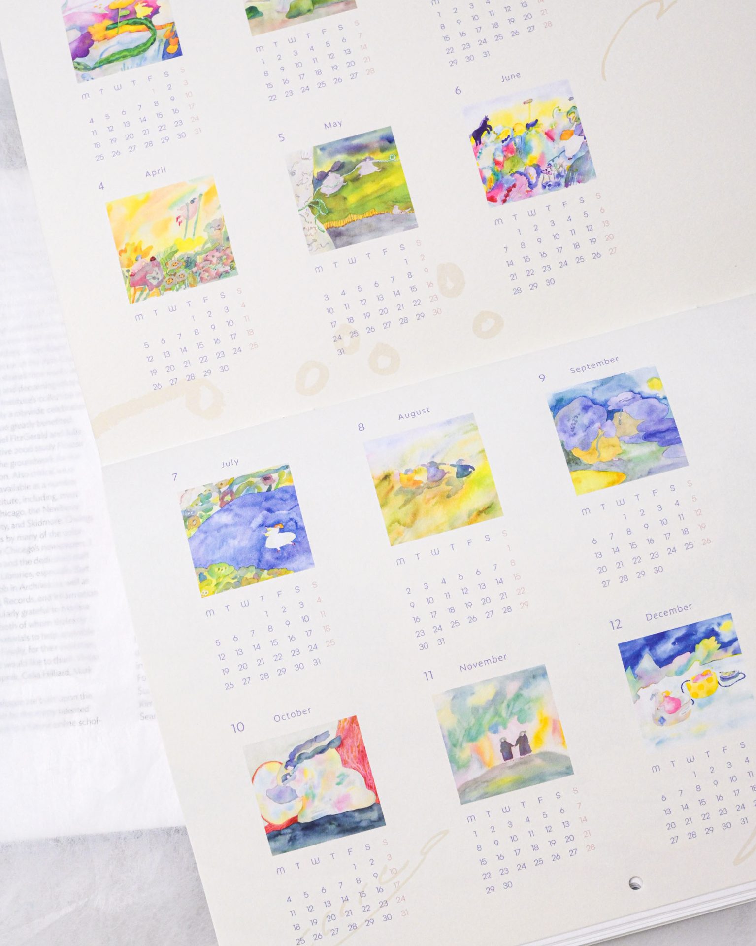 Dodolulu 2027 A4 Monthly Wall Calendar — gallery