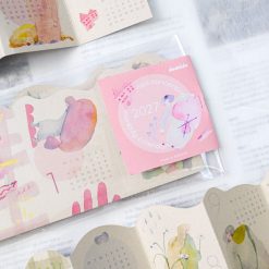 Dodolulu 2027 Mini Concertina Monthly Calendar — gallery