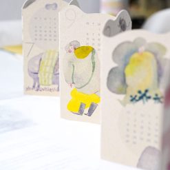 Dodolulu 2027 Mini Concertina Monthly Calendar — gallery