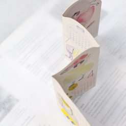 Dodolulu 2027 Mini Concertina Monthly Calendar — gallery