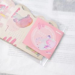 Dodolulu 2027 Mini Concertina Monthly Calendar — gallery
