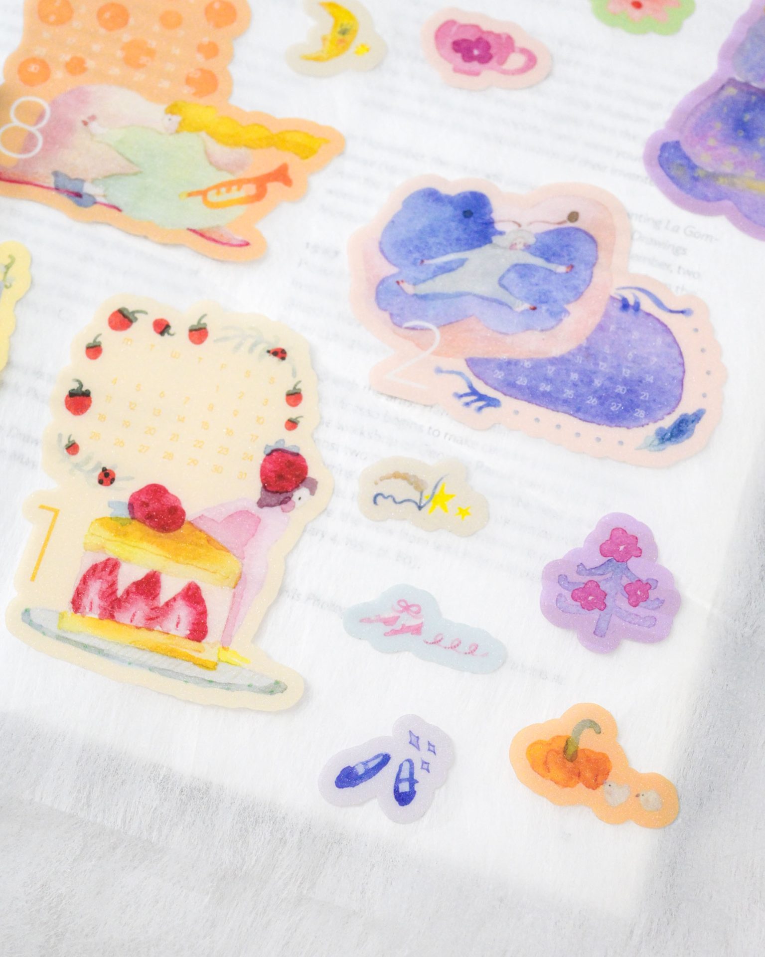 Dodolulu 2027 Monthly Calendar Stickers — gallery