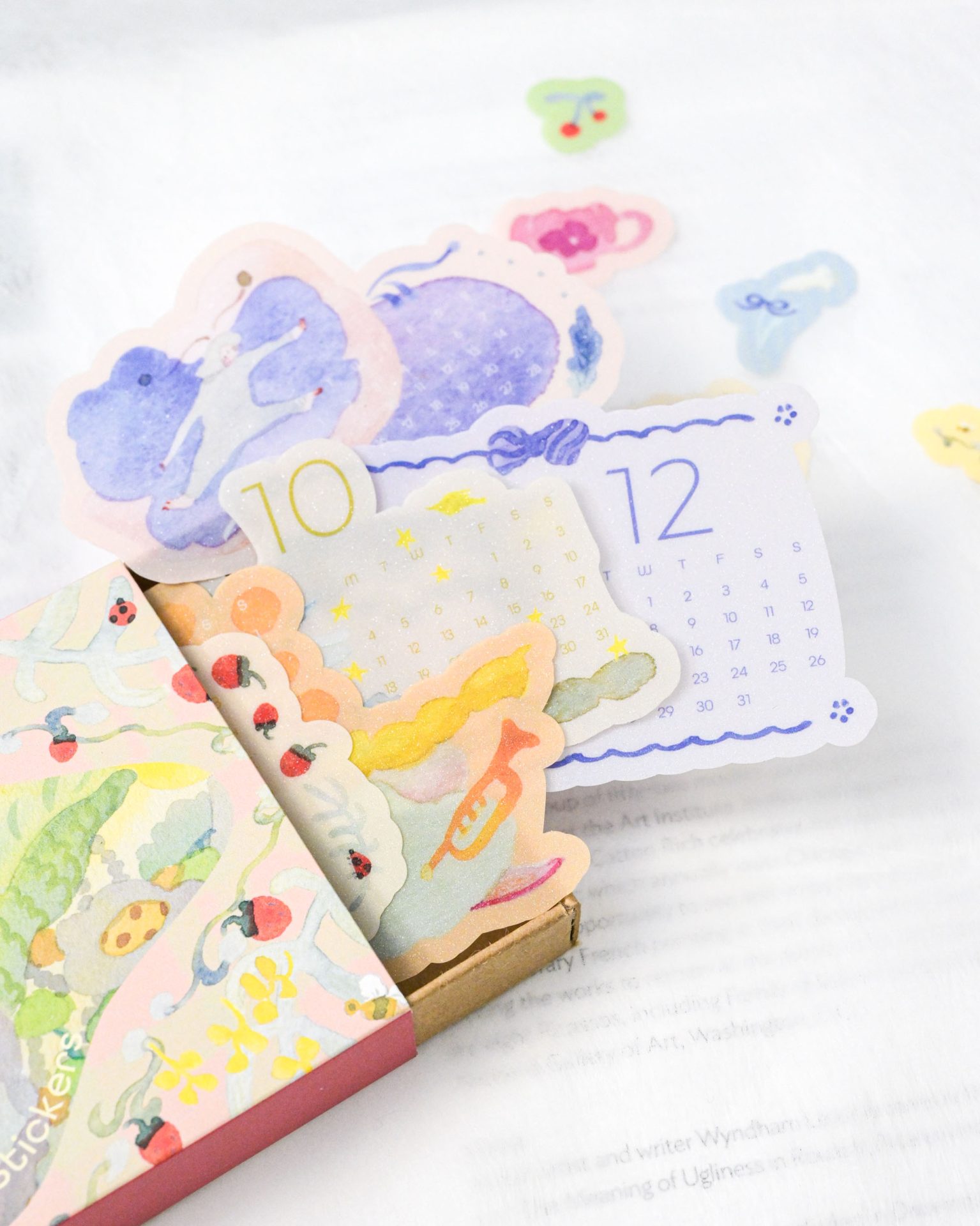 Dodolulu 2027 Monthly Calendar Stickers — gallery
