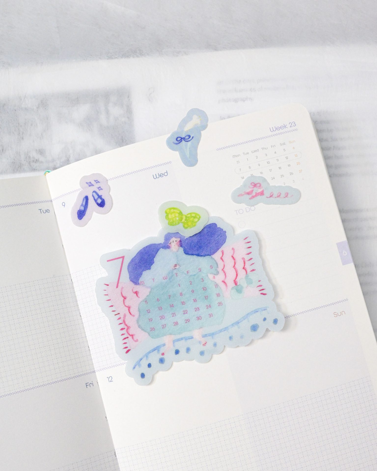 Dodolulu 2027 Monthly Calendar Stickers — gallery