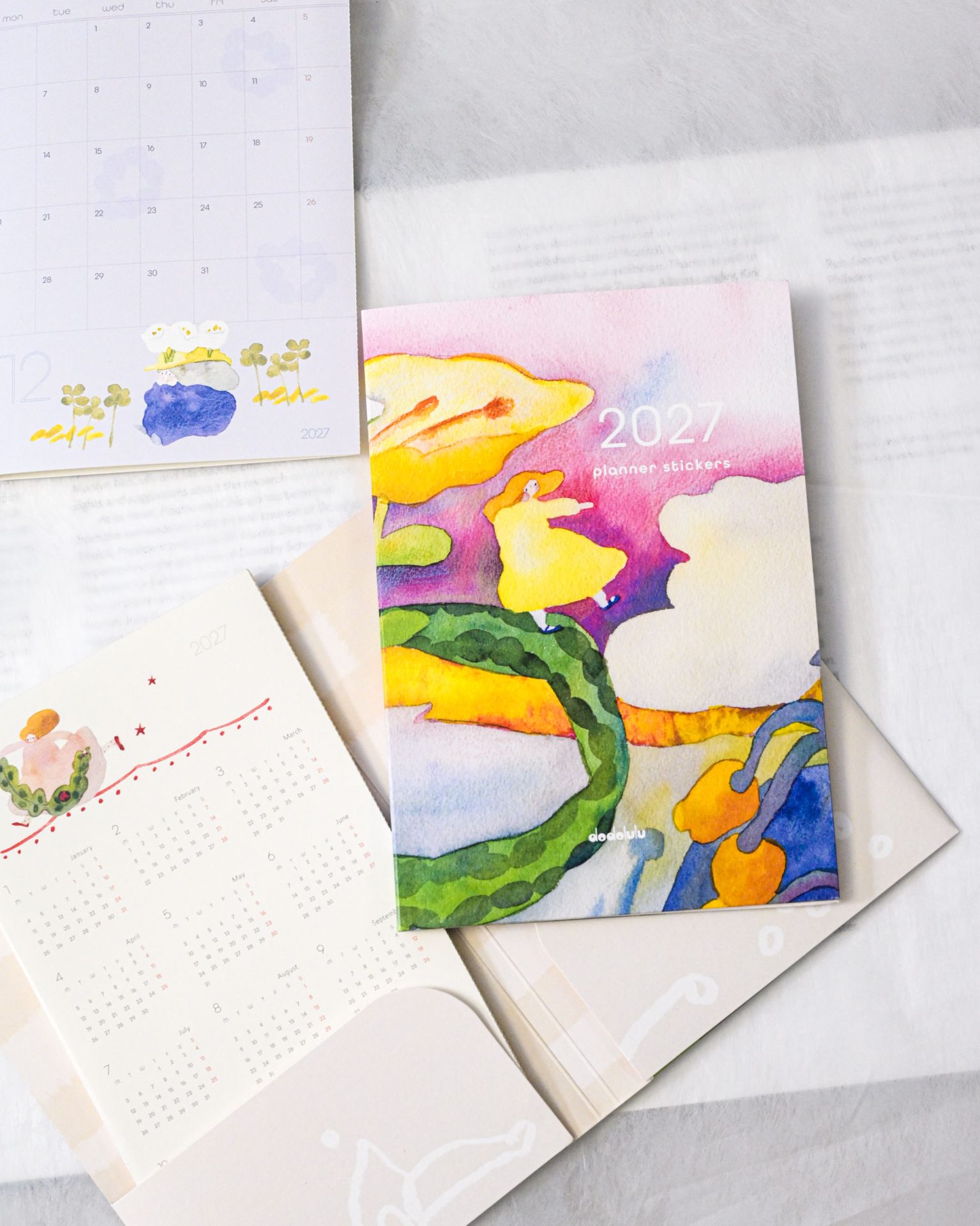 Dodolulu 2027 Planner Sticker Set