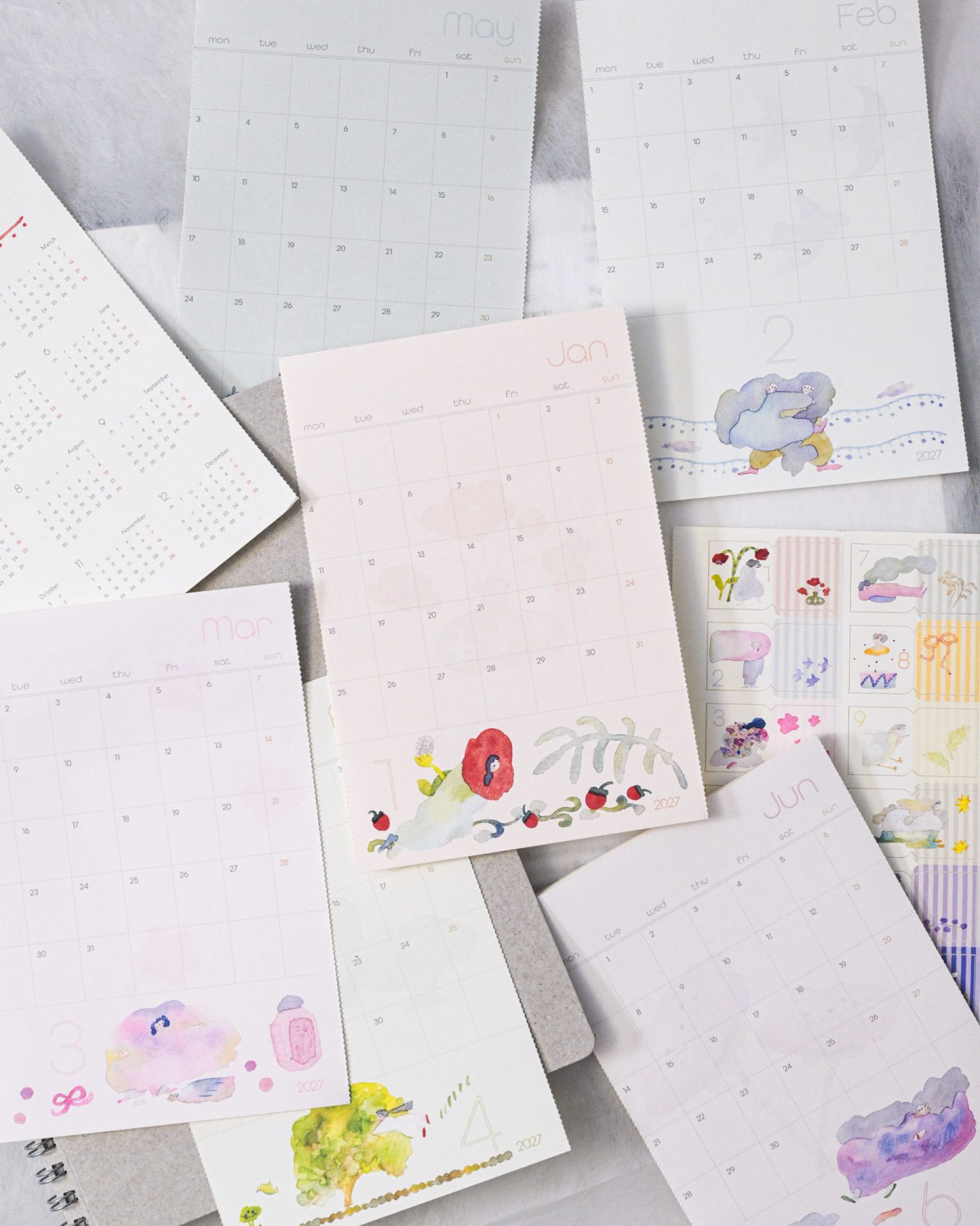 Dodolulu 2027 Planner Sticker Set — gallery