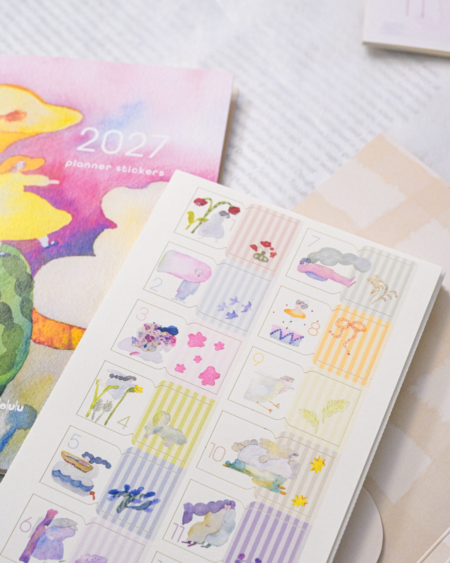 Dodolulu 2027 Planner Sticker Set — gallery