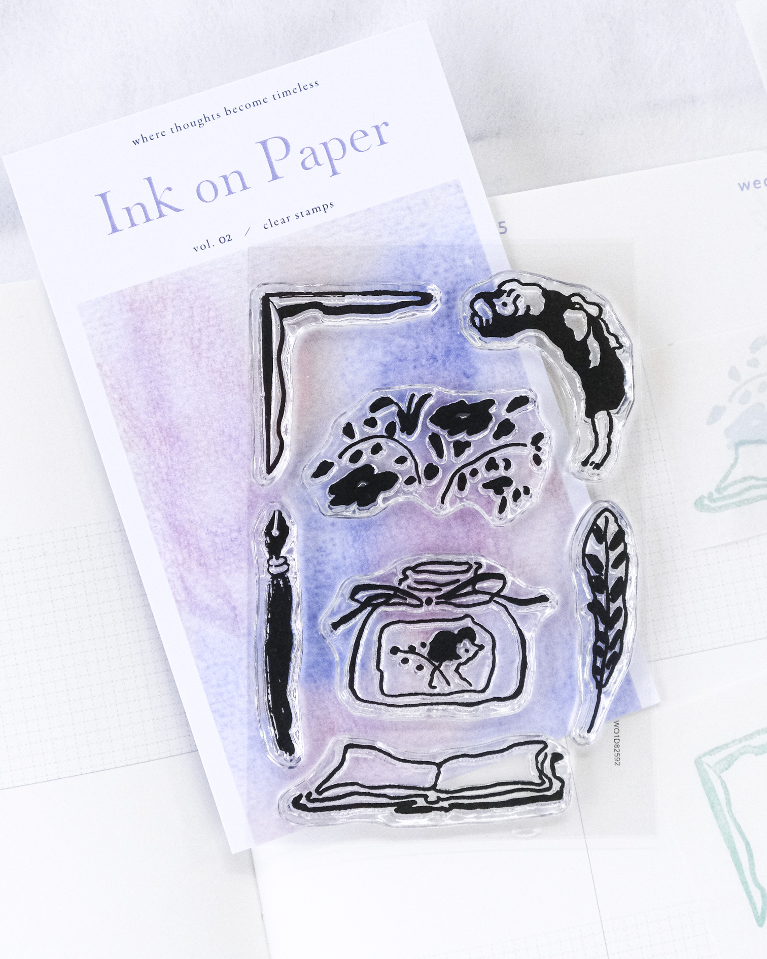 Dodolulu Clear Stamp Set – Ink on Paper