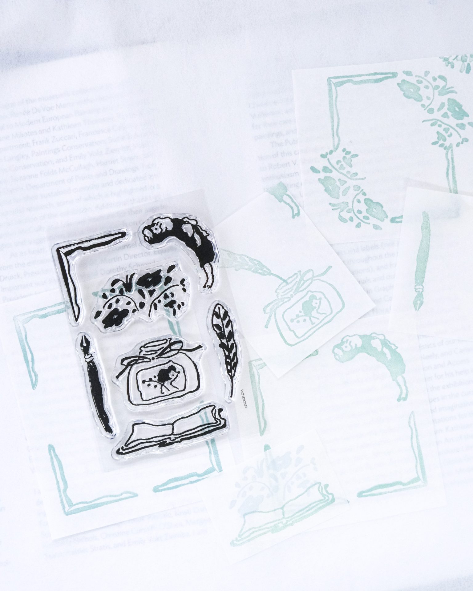 Dodolulu Clear Stamp Set – Ink on Paper — gallery