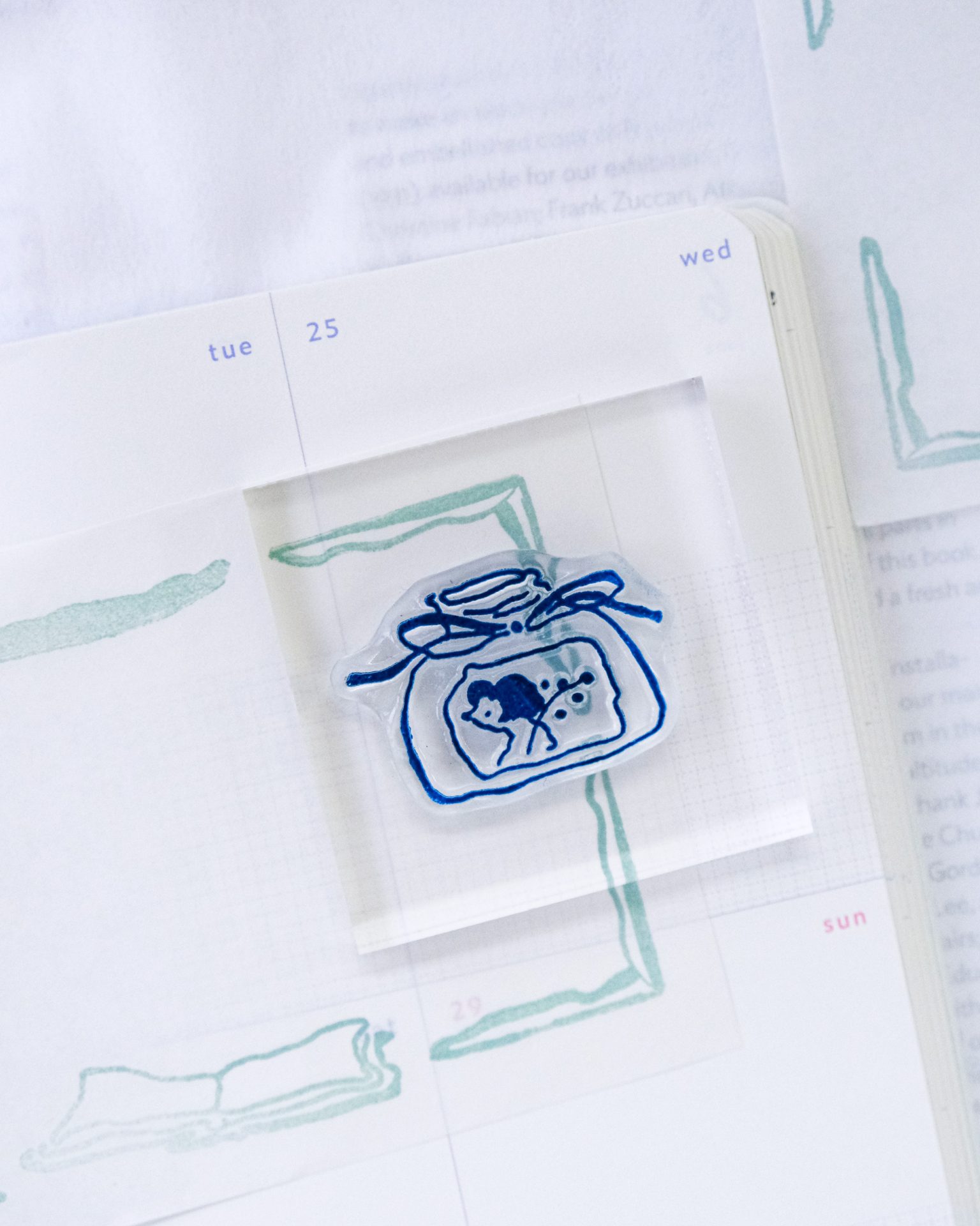 Dodolulu Clear Stamp Set – Ink on Paper — gallery