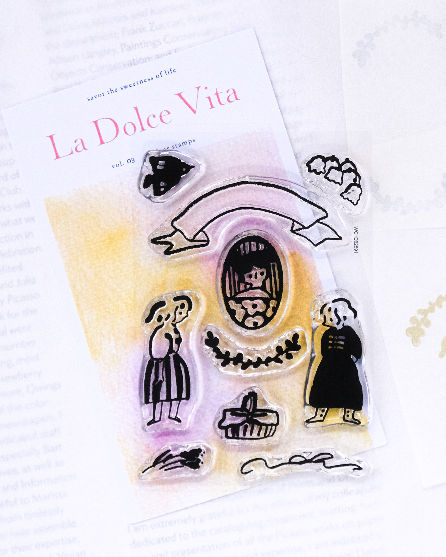 Dodolulu Clear Stamp Set – La Dolce Vita