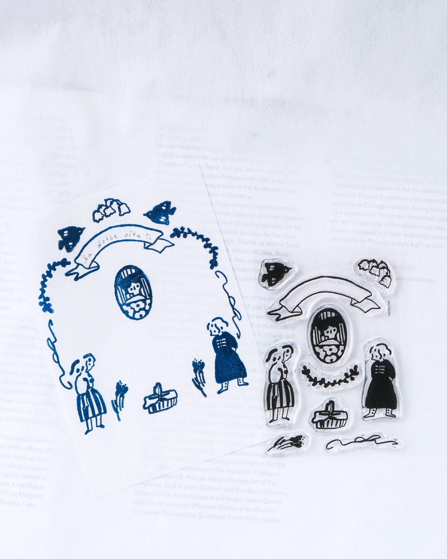 Dodolulu Clear Stamp Set – La Dolce Vita — gallery